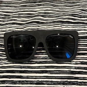 Matte Black Quay Sunglasses Kim Kardashian